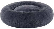 Feandrea kutyaágy, macskaágy, puha plüss felülettel 60 cm, sötétszürke