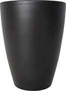 Fekete kerámia fedő matt Tusca 17cm