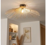 Brilagi - LED felületre szerelhető csillár CERIA BOHO 1xE27/40W/230V átmérő 70 cm bambusz