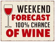 Fémkép 33x25cm, Wine