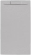 Zuhanytálca négyszögletes SAT Fusion 100x90 cm öntött márvány gris perla SATFU10090GRP