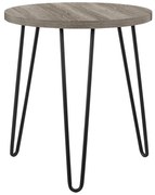 Owen barnásszürke tárolóasztal, ø 50 cm - Støraa