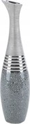 Dekorációs váza Neli 15x15x60 Eurofirany ezüst