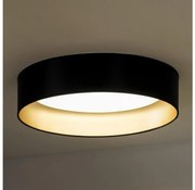 Duolla - LED Mennyezeti lámpa ROLLER LED/24W/230V átm. 45 cm fekete/arany