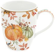 Őszi Mintával dísztökkel díszített Porcelán bögre Harvest