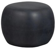Antracitszürke kerek dohányzóasztal ø 50 cm Pebble – vtwonen