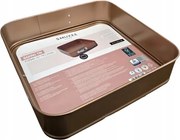 Smukee Tortaforma Sütőlap Négyzet 27,5x27,5cm Réz. 629