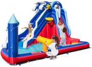 6 az 1-ben felfújható vízicsúszda