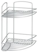 Onda Corner kétszintes fürdőszobai sarokpolc - Metaltex