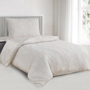 Alabama bézs színű jacquard ágynemű, 140 x 200 cm, 70 x 90 cm