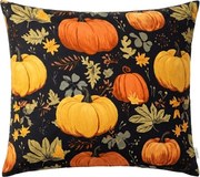 Mikroszálas párnahuzat ORANGE PUMPKINS 45x45 cm, színes kivitel