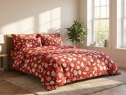 Pamut ágyneműhuzat GIFTY piros Ágyneműhuzat mérete: 70 x 90 cm | 140 x 200 cm