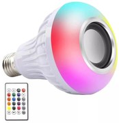 Zaparkorun LED RGB színes izzó Bluetooth hangszóróval