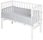 Fehér babaágy 90x45 cm – Roba