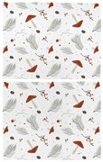 Textil tányéralátét szett 2 db-os 35x47 cm Toadstools – Butter Kings