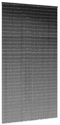 rovaros ajtófüggöny Sötétszürke 120x220 cm bambusz