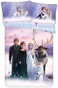Disney Jégvarázs Winter Wonderland gyerek, ovis ágyneműhuzat 100×135 cm, 40×60 cm
