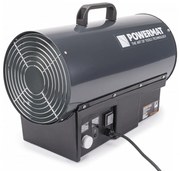 Gázüzemű hőlégfúvó termosztáttal és LCD kijelzővel 25KW PM-NAG-25GLN