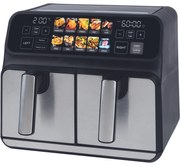 ProfiCook FR 1287 H dupla forrólevegős fritőz, 8 l