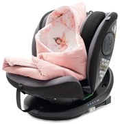 Bélelt babatakaró, pólya autós hordozóba New Baby pink