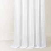 Goldea luxus, fényes függöny - fehér 300 cm