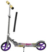 Juskys Gyerek roller Graffiti - szürke/lila