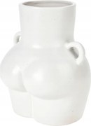 Váza 22 cm Lady White Kerámia 1 db