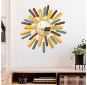 Fali tükör NAP átm. 75 cm sárga