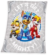 Herding Paw Patrol Mighty Pups pléd, 130 x 160 cm