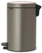 Szürke acél pedálos szemetes 12 l NewIcon – Brabantia