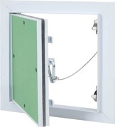 vidaXL Hozzáférési panel Zöld és Ezüst 30 x 30 cm