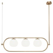 Maytoni MOD221PL-03BS - Csillár rúdon ERICH 3xE14/40W/230V réz