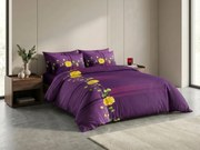 Pamut ágyneműhuzat RENARA lila Ágyneműhuzat mérete: 70 x 90 cm | 140 x 200 cm