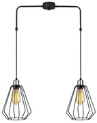 Straton fekete fém függőlámpa - Opviq lights