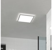 Eglo Eglo 901451-LED Fürdőszobai mennyezeti lámpa ROVITO 17,6W/230V 39x39 cm IP44 fehér EG901451
