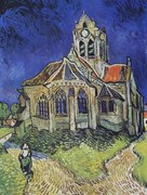 Reprodukció The Church at Auvers-sur-Oise, 1890, Vincent van Gogh