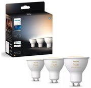 KÉSZLET 3x LED Dimmelhető izzó Philips Hue WHITE AMB. GU10/4,2W/230V 2200-6500K