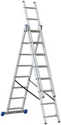 G21 háromrészes létra 5,1m, 3x8 létrafok