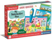 Interaktív toll készségfejlesztő játék 1000 db-os Education Clementoni