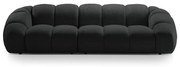 Fekete kanapé 294 cm Diana – Micadoni