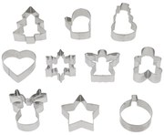 Sütikiszúró szett karácsonyi mintával 10 db-os – Blomsterbergs