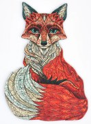 Ravasz róka  fa puzzle