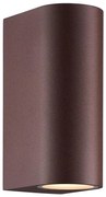 Nordlux - Kültéri fali lámpa DION 2xGU10/25W/230V IP44 rezavá