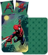 Pókember Emerald ágyneműhuzat 140×200cm, 70×90 cm