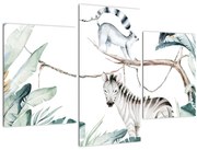 Kép - egzotikus állatok (90x60 cm)