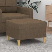 barna szövet lábzsámoly 60 x 50 x 41 cm