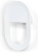 Fehér fali acél akasztó Coucou – Spinder Design