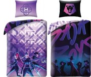 K-pop Démonvadászok Enemies kétoldalas ágyneműhuzat 140×200cm, 70x90 cm microfibre
