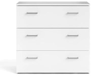 Fehér alacsony komód 74x70 cm Space – Tvilum