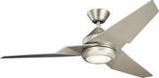 Kichler modern mennyezeti ventilátor jade nikkel ezüst elsklf-jade-60-bn